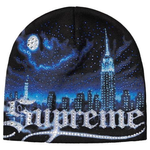 Supreme Cityscape Beanie - Black