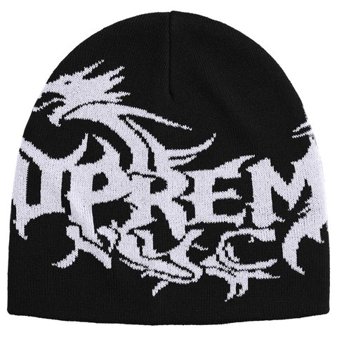 Supreme Dragon Beanie - Black