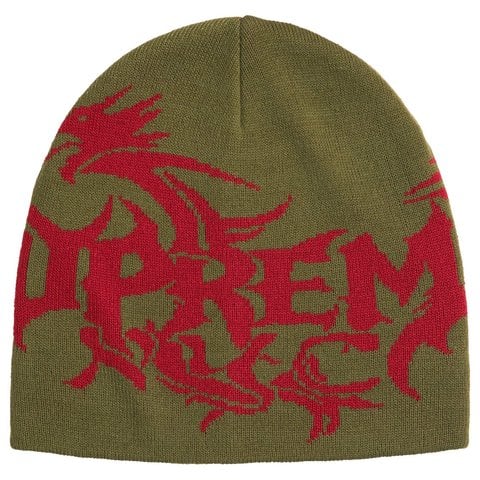 Supreme Dragon Beanie - Olive