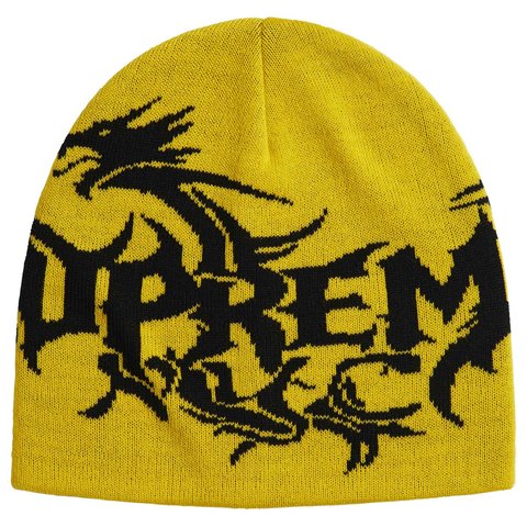 Supreme Dragon Beanie - Yellow