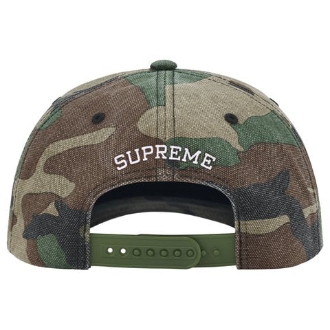 Supreme Garage 6-Panel - Woodland Camo