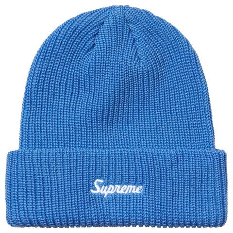 Supreme Loose Gauge Beanie - Blue