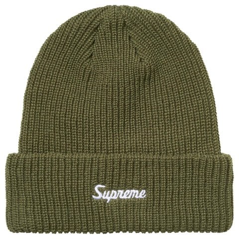 Supreme Loose Gauge Beanie - Olive