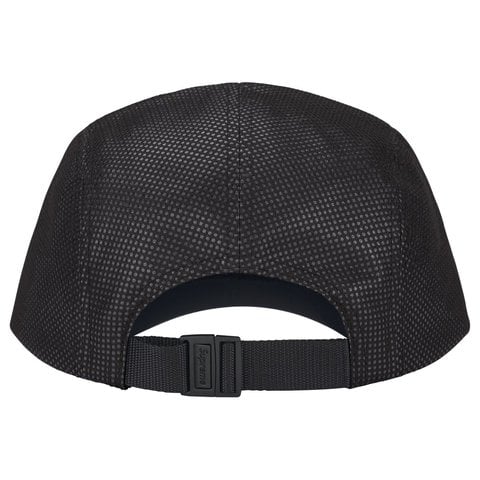 Supreme Metallic Mesh Camp Cap - Black