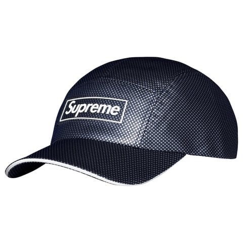 Supreme Metallic Mesh Camp Cap - Navy