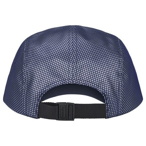 Supreme Metallic Mesh Camp Cap - Navy