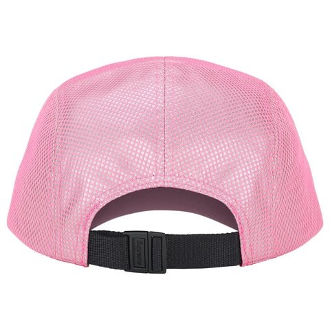 Supreme Metallic Mesh Camp Cap - Pink