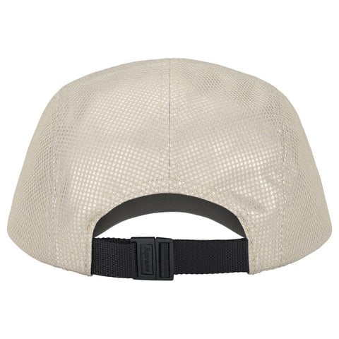 Supreme Metallic Mesh Camp Cap - Stone