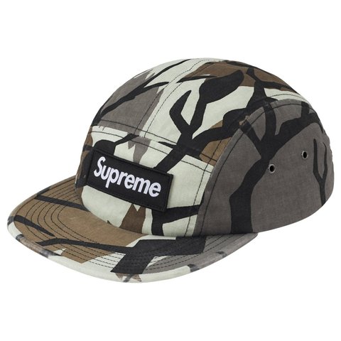 Supreme Military Camp Cap - Fall Grey Predator Camo
