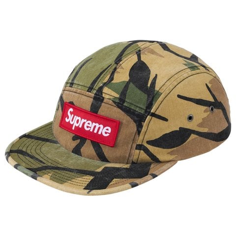 Supreme Military Camp Cap - Spring Green Predator Camo