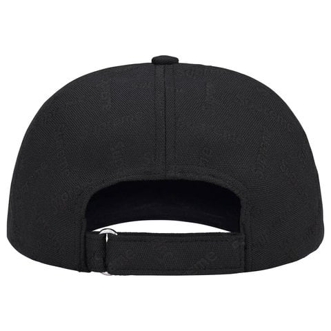 Supreme Monogram Jacquard 6-Panel - Black