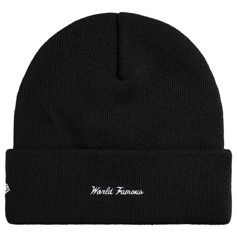 Supreme New Era® Action Beanie - Black