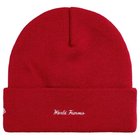 Supreme New Era® Action Beanie - Red