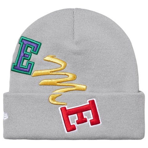 Supreme New Era® Arc Beanie - Grey