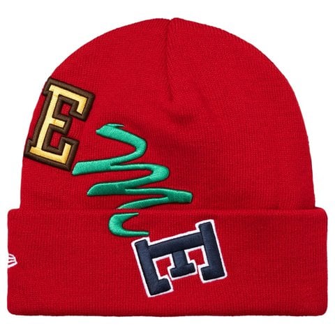 Supreme New Era® Arc Beanie - Red
