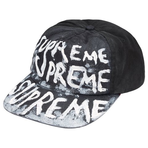 Supreme Painted 5-Panel - Black