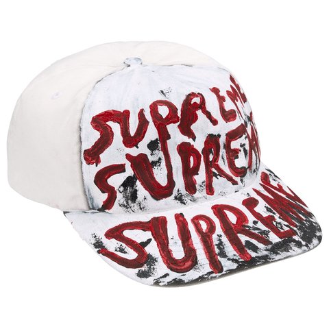 Supreme Painted 5-Panel - White