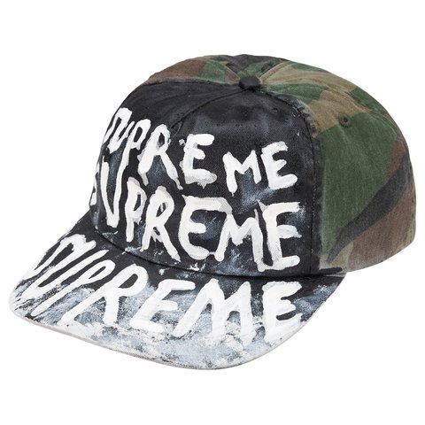 Supreme Painted 5-Panel - Woodland Camo