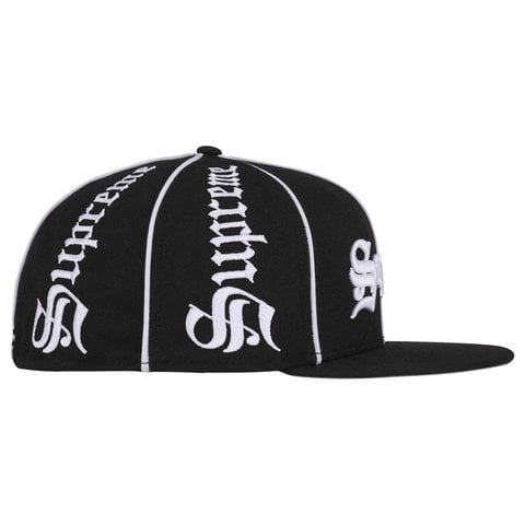 Supreme Piping Script New Era® - Black