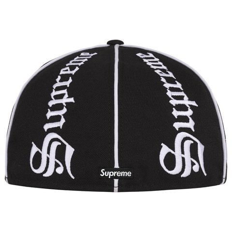 Supreme Piping Script New Era® - Black