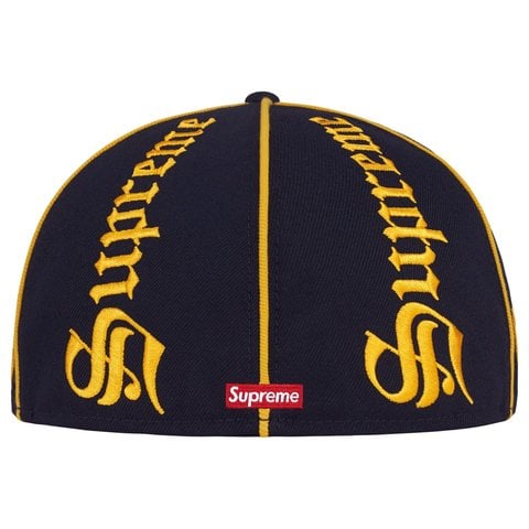 Supreme Piping Script New Era® - Navy