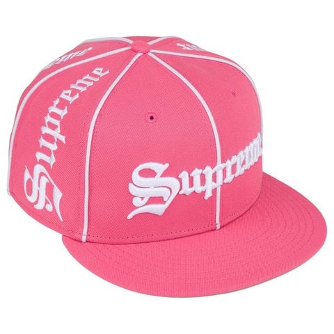 Supreme Piping Script New Era® - Pink