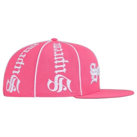 Supreme Piping Script New Era® - Pink