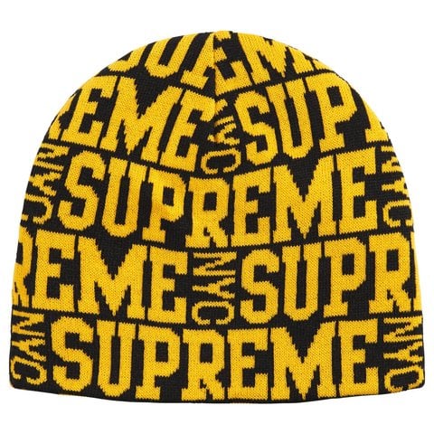 Supreme Reversible Camo Beanie - Black