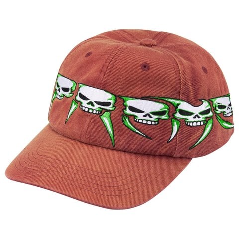 Supreme Skulls Spellout 6-Panel - Rust