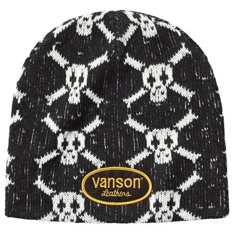 Supreme Supreme®/Vanson Leathers® Skull Beanie - Black