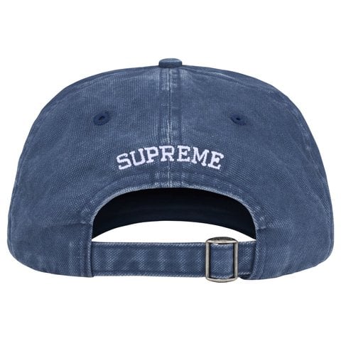 Washed Canvas S Logo 6-Panel - SupremeCommunity