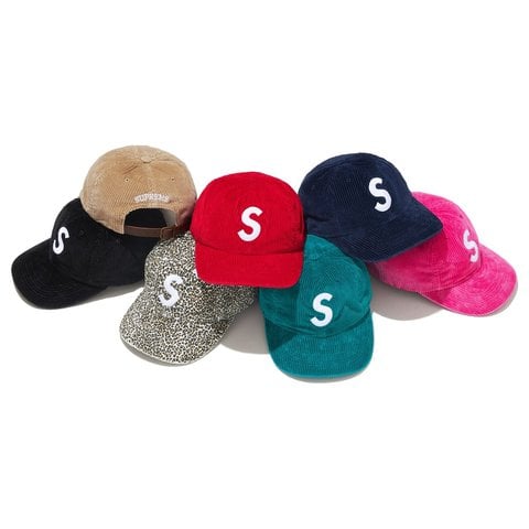 Supreme Corduroy S Logo 6-Panel - $58.00