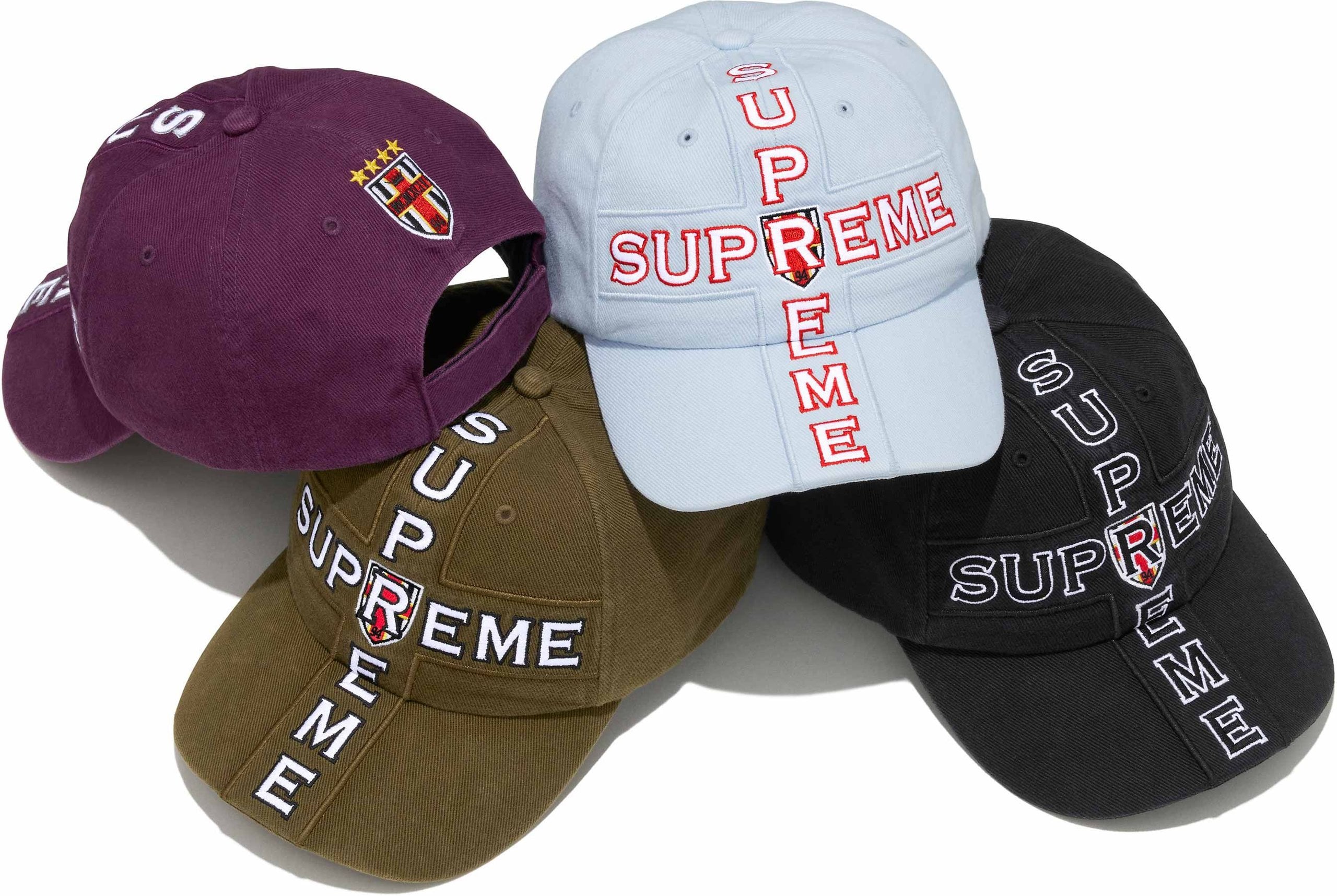 Supreme Pin 4点 セット Cross 6-Panel - fall/winter 2026 - SupremeCommunity