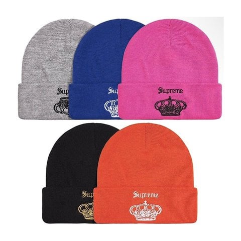 Supreme Crown Beanie - $40.00