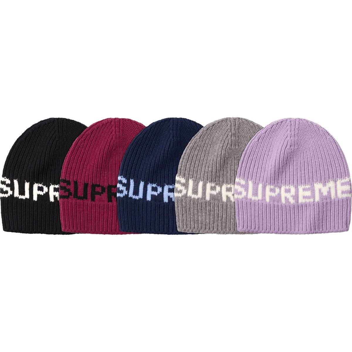 Logo Ribbed Beanie