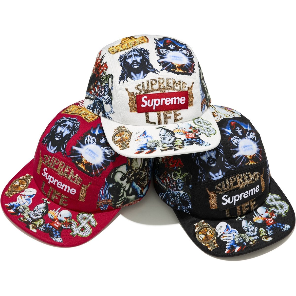 Stickers Camp Cap