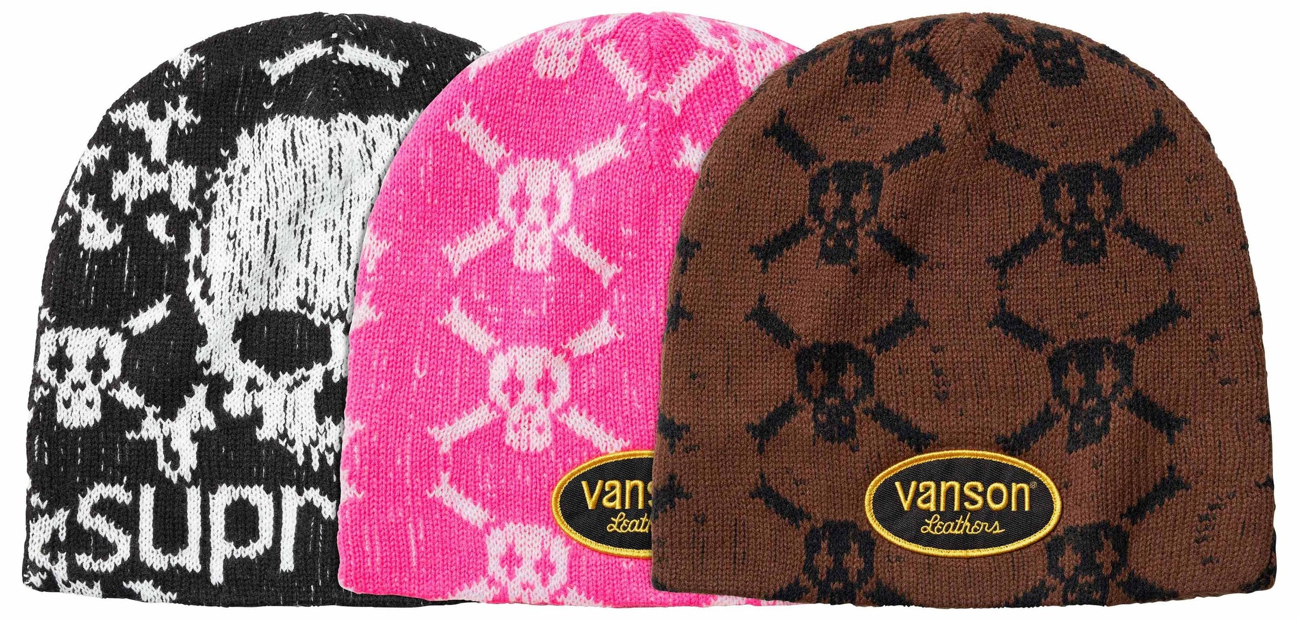 Supreme®/Vanson Leathers® Skull Beanie - SupremeCommunity