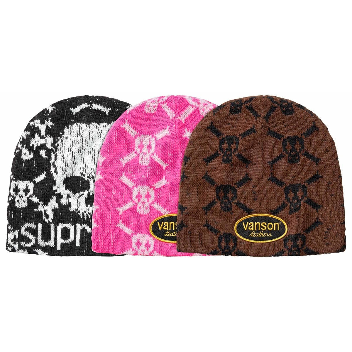 Supreme®/Vanson Leathers® Skull Beanie