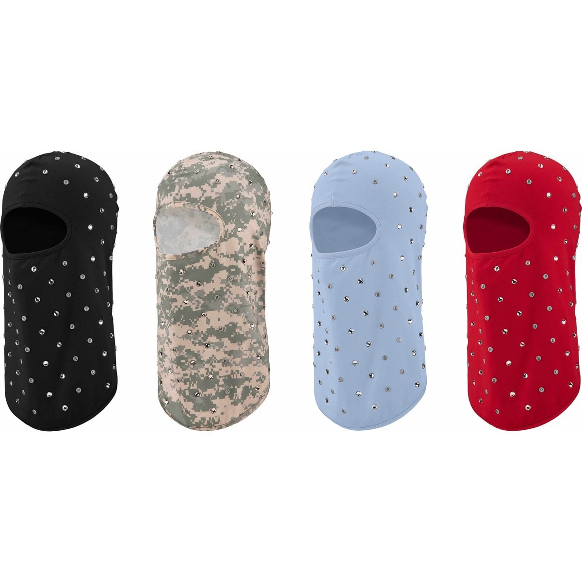 Swarovski® Studded Balaclava