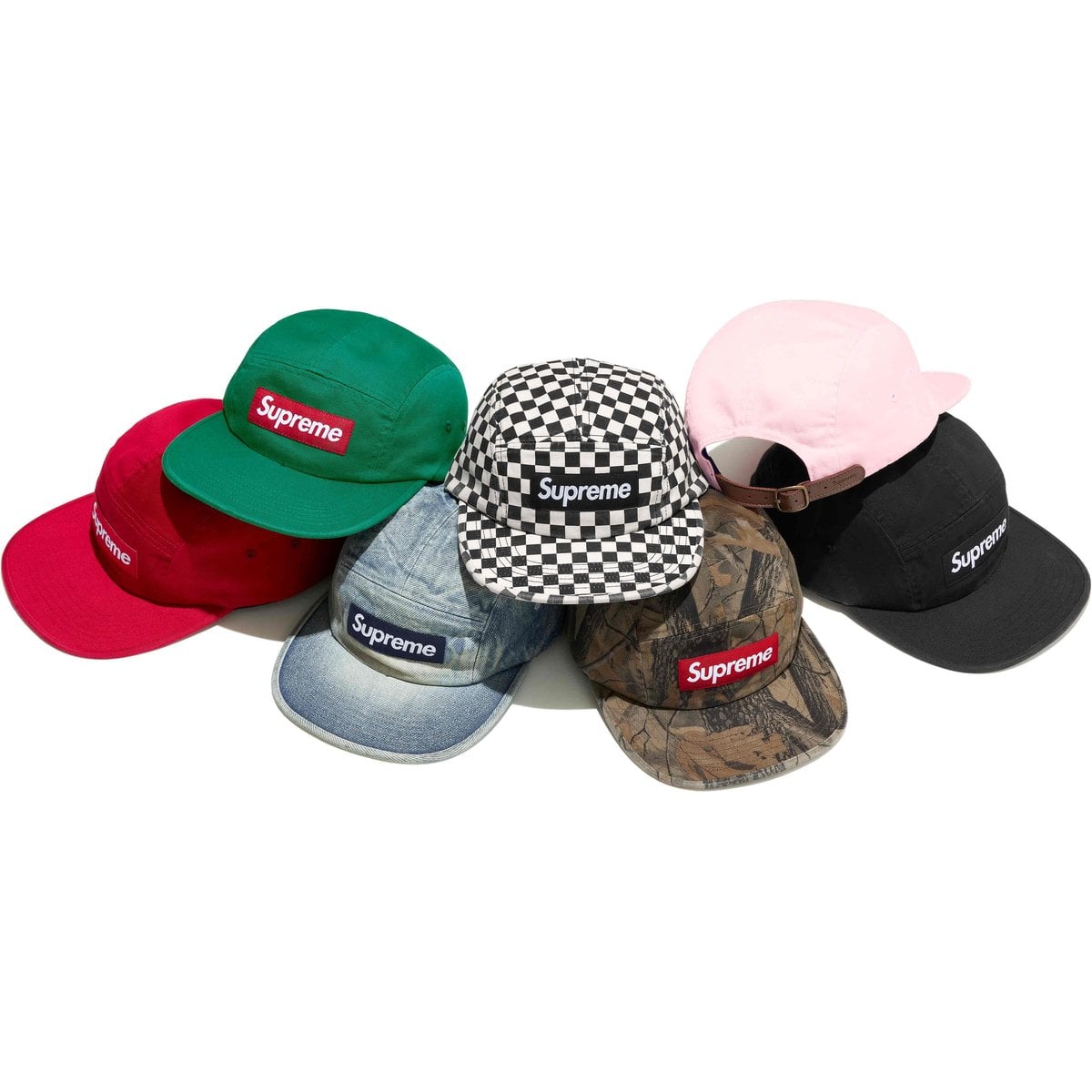 Washed Chino Twill Camp Cap 