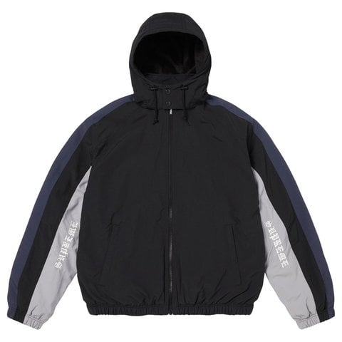 Supreme AOI Fleece Lined Track Jacket - Black