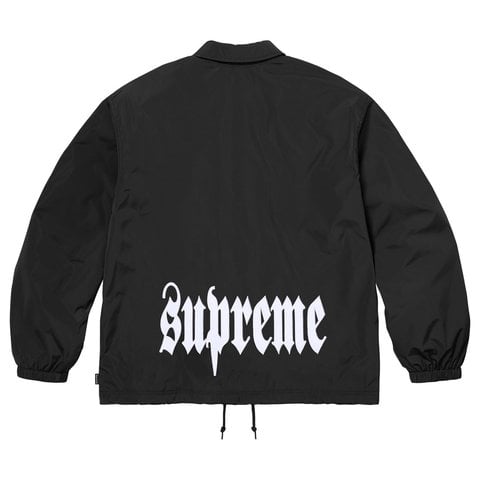 Supreme Coaches Jacket - Black