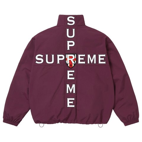 Supreme Cross Track Jacket - Plum