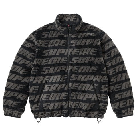 Repeat Jacquard Fleece Jacket - SupremeCommunity
