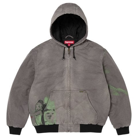 Supreme/Rita Ackermann Hooded Work Jacket - SupremeCommunity