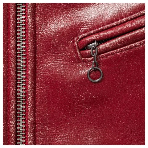 Supreme Supreme®/Schott® Distressed Leather Jacket - Red