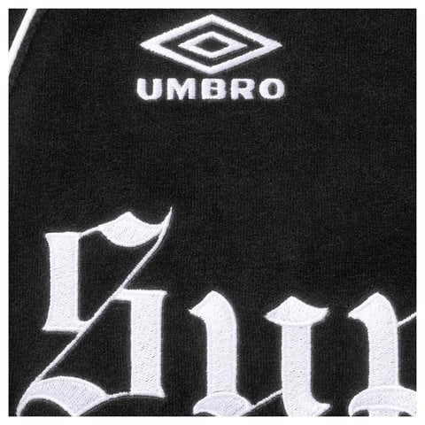 Supreme Supreme®/Umbro® Velour Track Jacket - Black