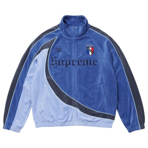 Supreme Supreme®/Umbro® Velour Track Jacket - Blue