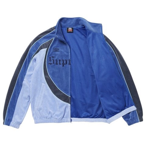 Supreme Supreme®/Umbro® Velour Track Jacket - Blue