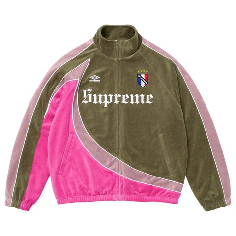 Supreme®/Umbro® Velour Track Jacket - SupremeCommunity